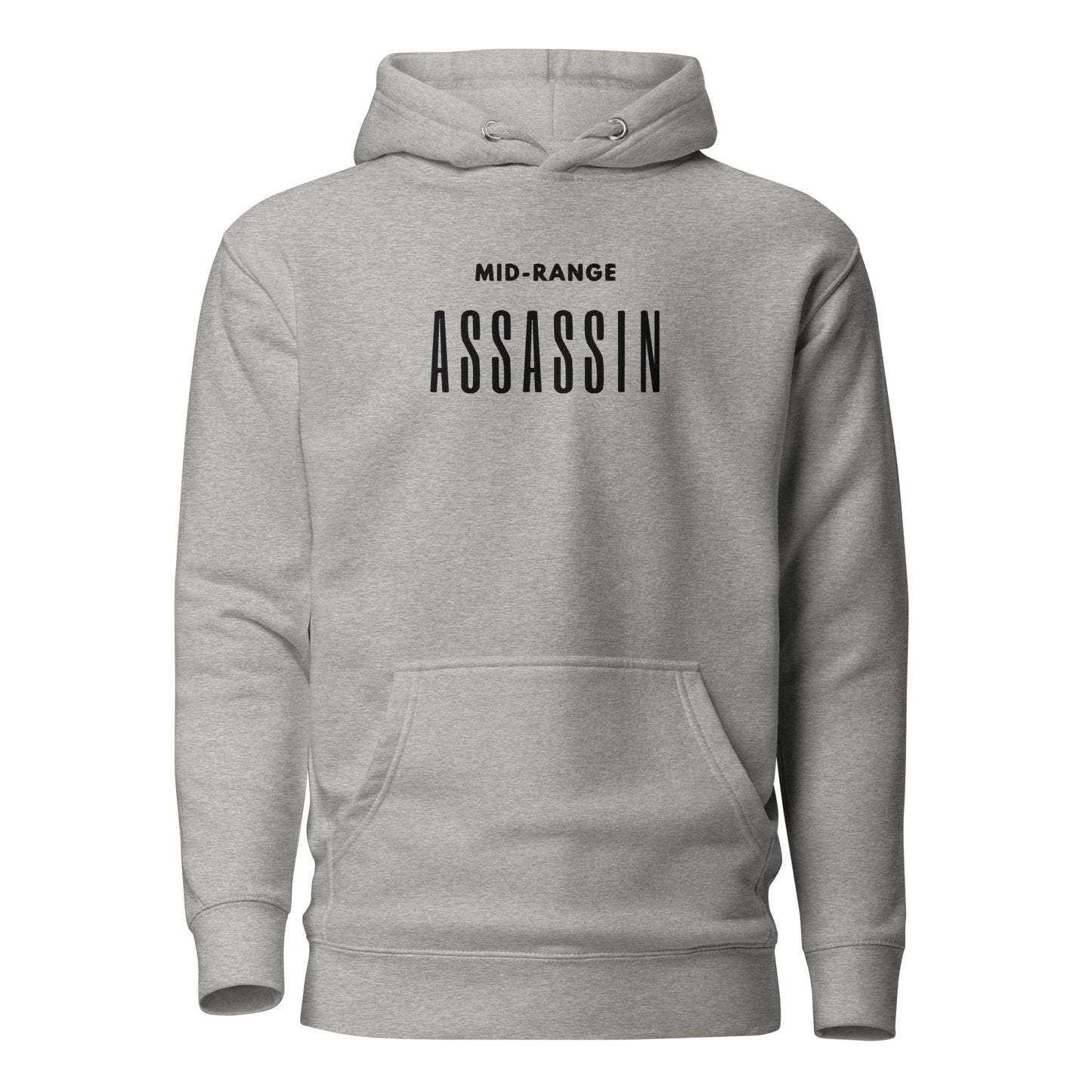"Mid-Range Assassin" Embroidered Hoodie V1
