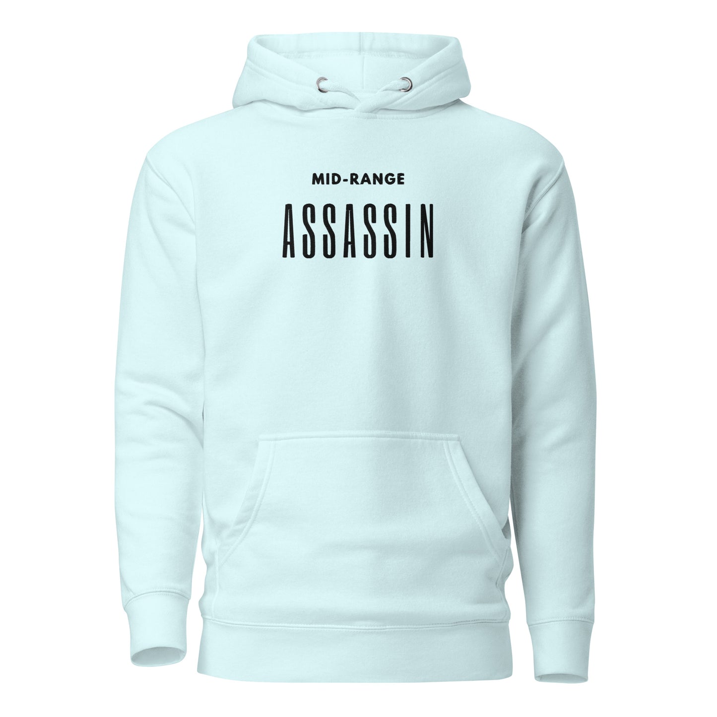 "Mid-Range Assassin" Embroidered Hoodie V1